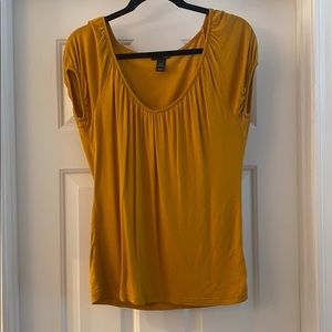 Mustard yellow top